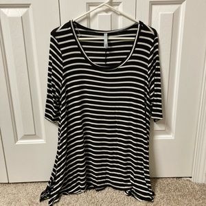 Rebel Sky striped tunic shirt
